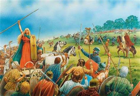 Sự kiện Boudicca nổi dậy chống lại đế quốc La Mã: cuộc nổi loạn của người Briton và sự tàn bạo của quân đội La Mã